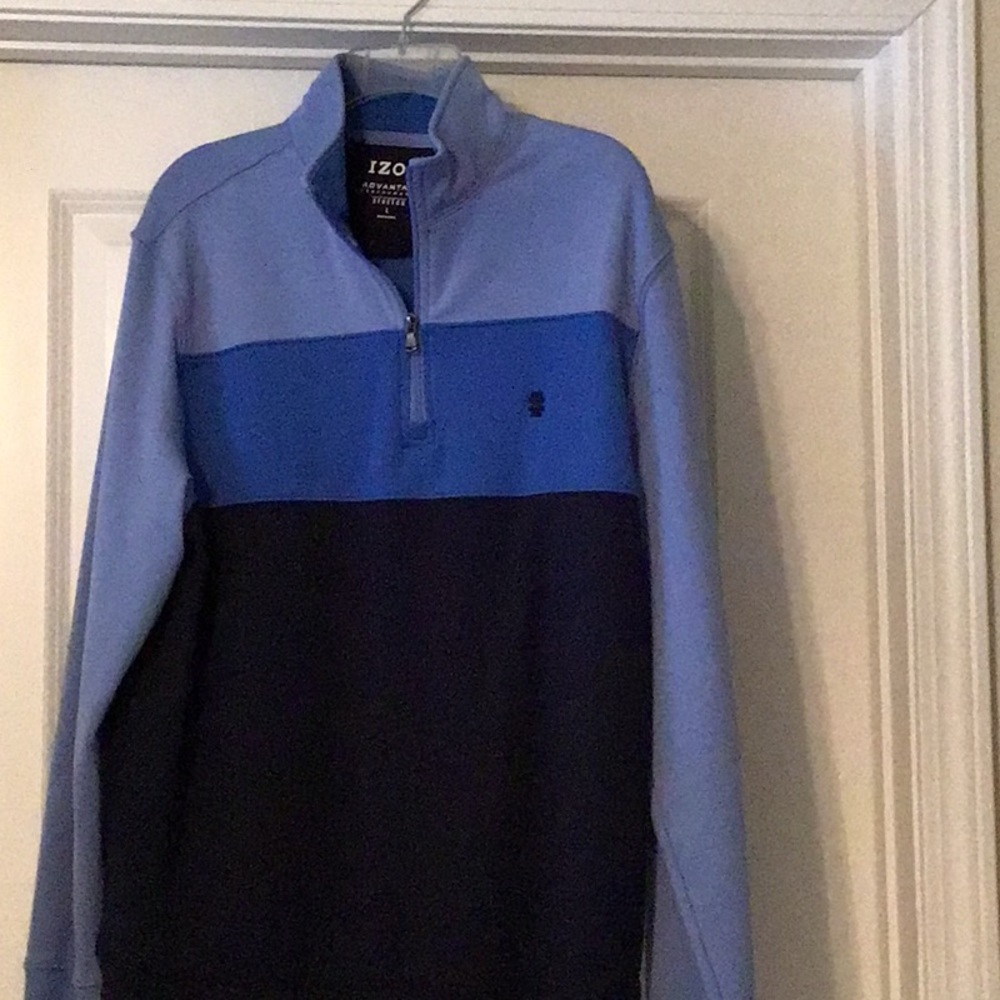 Mens half zip pullover